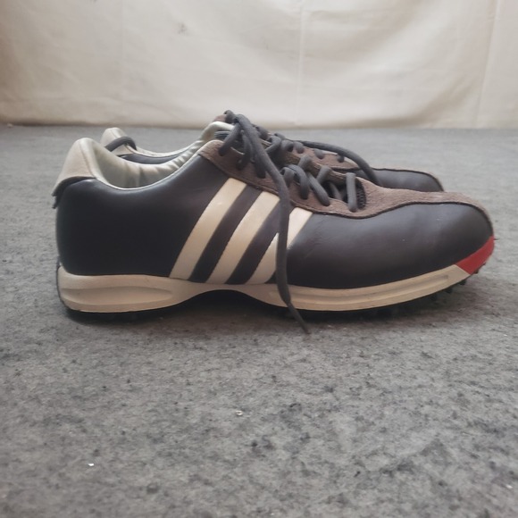 Adidas Tour 360 Golf Shoes Mens 6.5 Gray White Cleats Golfing Golfer Adult - Picture 3 of 11